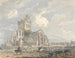 Abbaye de Jedburgh, Roxburghshire - Thomas Girtin — vista de la obra