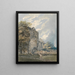 Abbaye de Pluscardine Elgin - Thomas Girtin — cuadro enmarcado en la pared