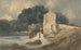 El molino de la abadía en Knaresborough - Thomas Girtin — vista de la obra
