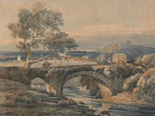 Thomas Girtin - The Old Bridge in Devon.webp