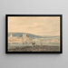 Vista de Rochester - Thomas Girtin — cuadro enmarcado en la pared