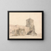 Church of Writtle, Essex - Thomas Girtin — framed artwork on a wall