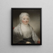 Mujer desconocida - Thomas Hargreaves — cuadro enmarcado en la pared