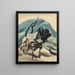 Grange del condado de Taney - Thomas Hart Benton — cuadro enmarcado en la pared