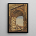 L'Arc de Titus et le Colisée Rome - Thomas Hartley Cromek — framed artwork on a wall