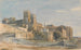 La cathédrale et le palais des papes Avignon - Thomas Hartley Cromek — artwork view