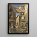 The Fish Market Rome - Thomas Hartley Cromek — framed artwork on a wall