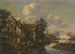 Una ciudad en las orillas de un río - Thomas Heeremans — vista de la obra