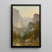 Valle de Yosemite - Thomas Hill — cuadro enmarcado en la pared