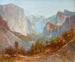 Valle de Yosemite desde Inspiration Point - Thomas Hill — vista de la obra