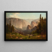 Yosemite - Thomas Hill — cuadro enmarcado en la pared