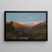 Una escena en los Andes Chile - Thomas Jacques Somerscales — cuadro enmarcado en la pared