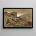 Italianate landscape painting with travelers No. 2 - Thomas Moran — framed artwork on a wall