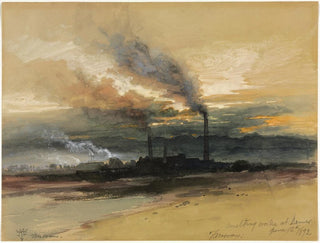 Thomas Moran - Smelting Works at Denver.webp