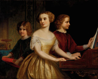 Las hermanas Parmly - Thomas Prichard Rossiter — vista de la obra
