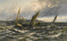 Viento y mar se levantan en alta mar frente a la isla de Sheppey - Thomas Rose Miles — vista de la obra