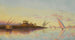 Vista del Nilo cerca de El Cairo, Egipto - Thomas Seddon — vista de la obra