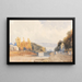 Bruselas desde la carretera de París - Thomas Shotter Boys — cuadro enmarcado en la pared