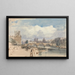 El Puente Real, París - Thomas Shotter Boys — cuadro enmarcado en la pared