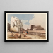 Notre-Dame de París desde el muelle Saint-Bernard - Thomas Shotter Boys — cuadro enmarcado en la pared