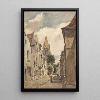 Thomas Shotter Boys - View of Issy A Street in IssylesMoulineaux Seine.webp