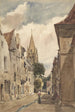 Vista de Issy Una calle en Issy-les-Moulineaux Sena - Thomas Shotter Boys — vista de la obra