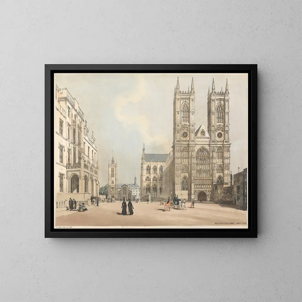 Hospital de la Abadía de Westminster - Thomas Shotter Boys — cuadro enmarcado en la pared