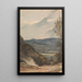 Fort Putnam painting across the river - Thomas Sully — framed artwork on a wall