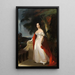 Madame Reverdy Johnson - Thomas Sully — cuadro enmarcado en la pared