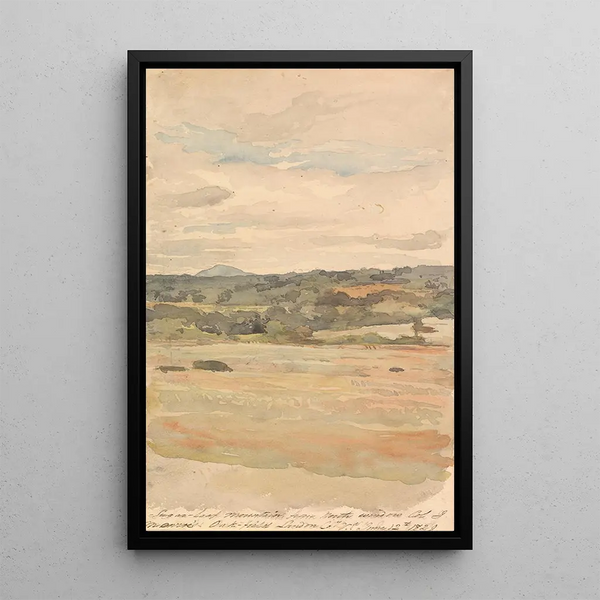 Thomas Sully - SugarLoaf Mountain From North Window Col J Monroes OakField Landon Co Va June 12th 1829.webp