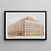 the New Feydeau Theater Painting - Ventadour Hall - Thomas Talbot Bury — framed artwork on a wall