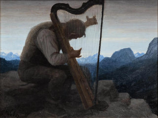 Thomas Walch - Prayer with Harp.webp