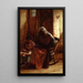 Domingo por la mañana - Thomas Waterman Wood — cuadro enmarcado en la pared