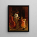 The kitten - Thomas Waterman Wood — framed artwork on a wall