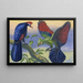 de Guacamayo violeta y guacamayo de cresta blanca - Thomas Waterman Wood — cuadro enmarcado en la pared