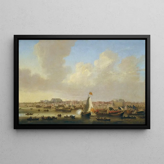 Thomas Wijck - View Of The Thames At Westminster On Lord Mayors Day.webp
