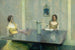 Una lectura - Thomas Wilmer Dewing — vista de la obra