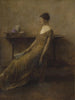 Lady in Gold - Thomas Wilmer Dewing — artwork view
