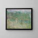 Summer Painting - Thomas Wilmer Dewing — framed artwork on a wall