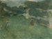 El mirlo de agua - Thomas Wilmer Dewing — vista de la obra