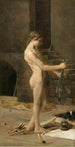 L'Esclave du sorcier - Thomas Wilmer Dewing — artwork view