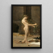 L'Esclave du sorcier - Thomas Wilmer Dewing — framed artwork on a wall