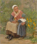 April in Brittany - Théophile Louis Deyrolle — artwork view