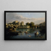 El Puente Nuevo y la punta de la isla de la Cité - Théophile Meunier — cuadro enmarcado en la pared