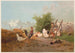 Vida de aves de corral - Théophile Victor Emile Lemmens — vista de la obra