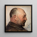 Thorvald Bindesbøll - Michael Ancher — cuadro enmarcado en la pared