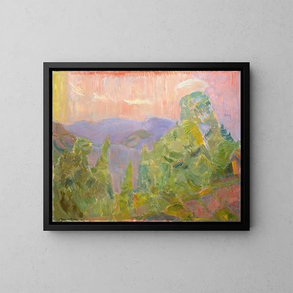 Holmsbu - Thorvald Erichsen — framed artwork on a wall