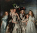 Retrato de la Sra. AGM van Ogtrop-Hanlo y sus cinco hijos - Thérèse Schwartze — vista de la obra
