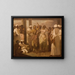 de bailarines - Tilly Kettle — cuadro enmarcado en la pared