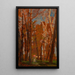 Trees of the Prater - Tina Blau — framed artwork on a wall